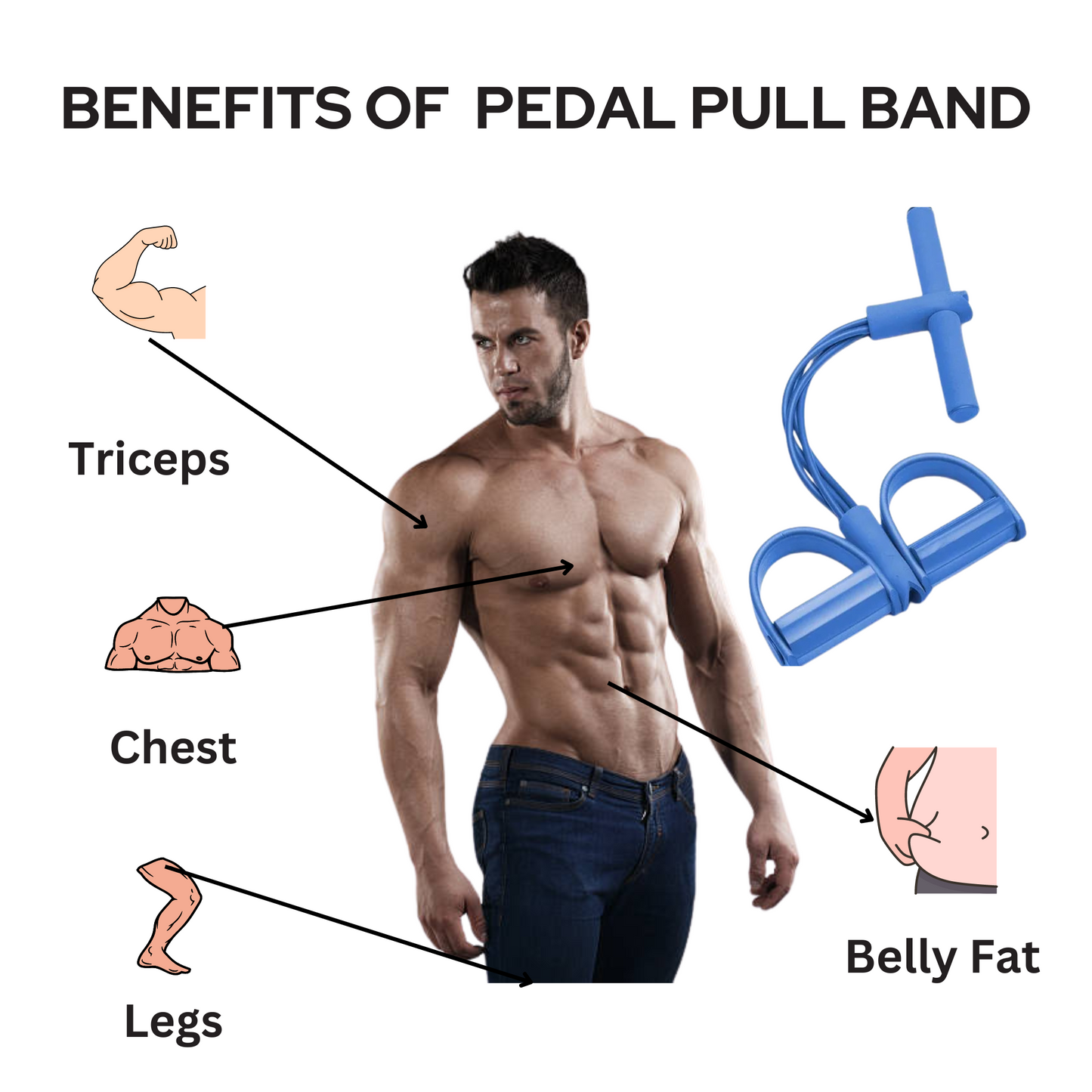 Bauch-Trimmer-Band
