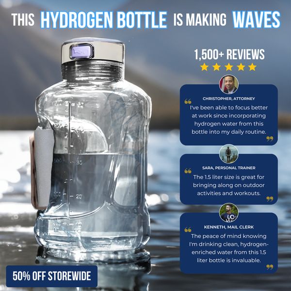 Hydrogen water Bottle