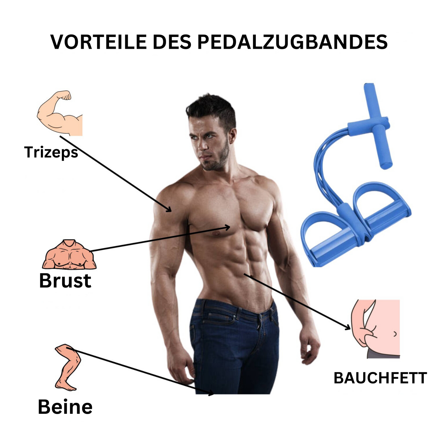 Bauch-Trimmer-Band