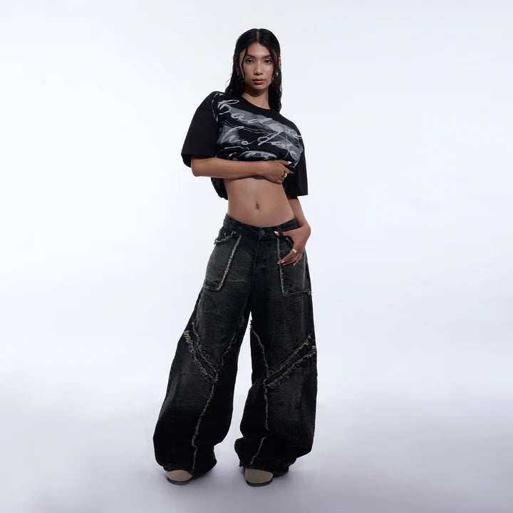 Virale Baggy-Jeans