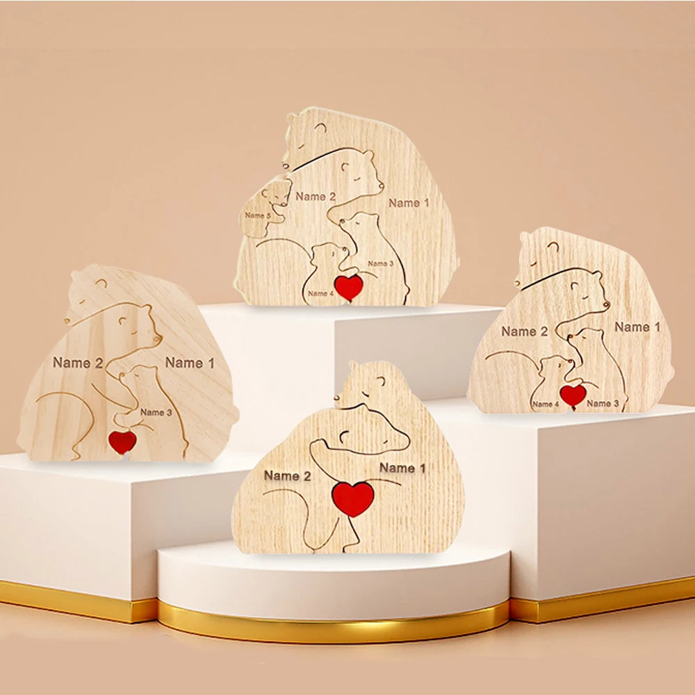 Custom Bear Family Gift