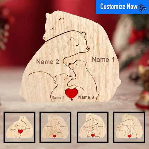 Custom Bear Family Gift