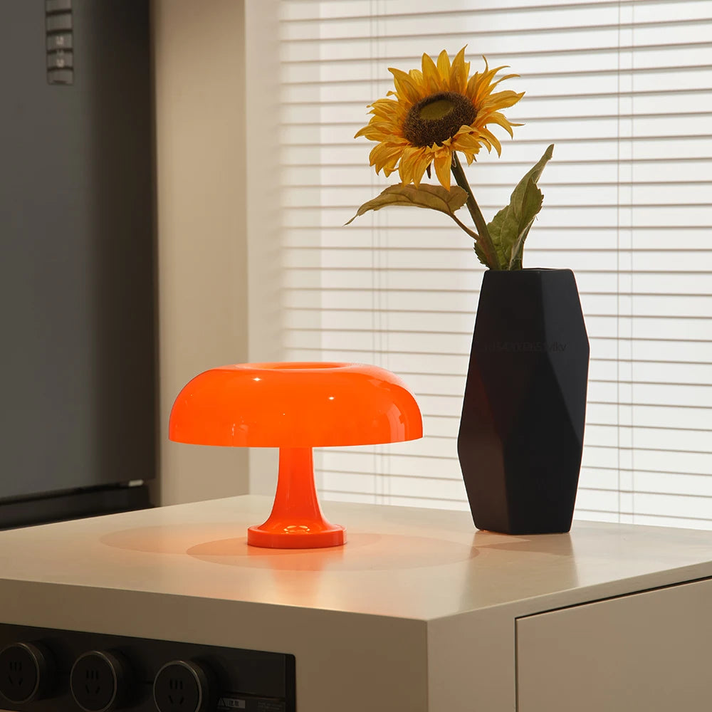 Pilz Tischlampe