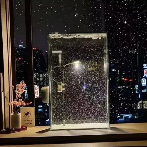 Schneelicht Lampe