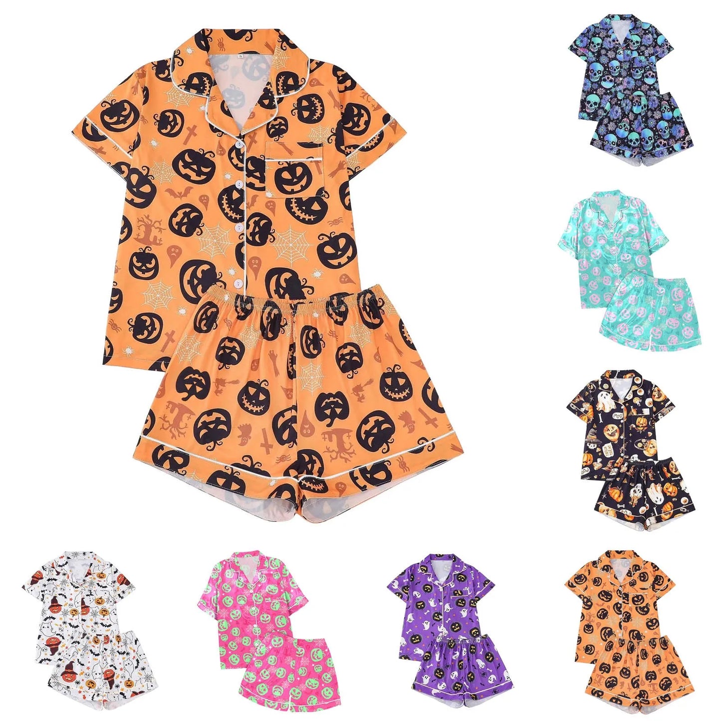 Halloween Pajama Set For Women