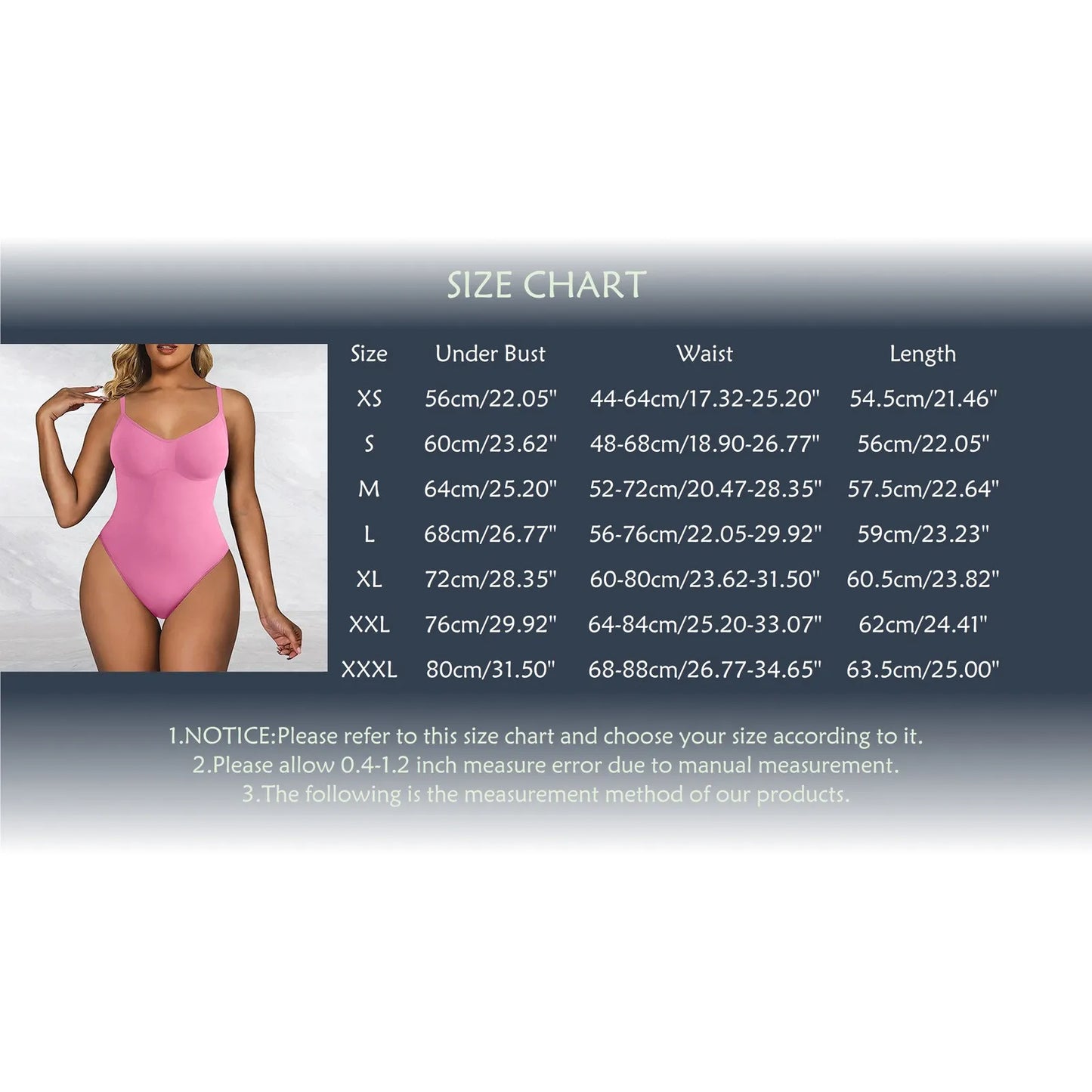 Nahtloser Shapewear-Body