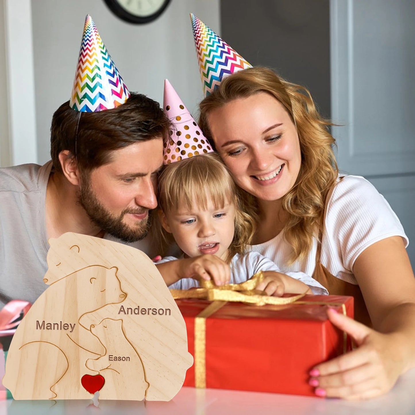 Custom Bear Family Gift