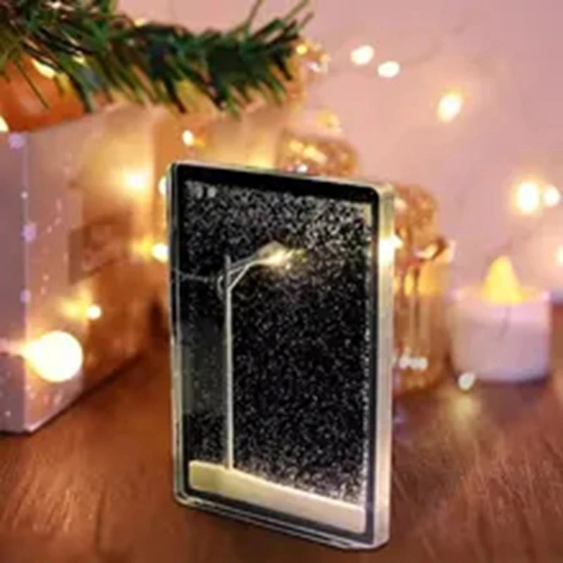 Schneelicht Lampe