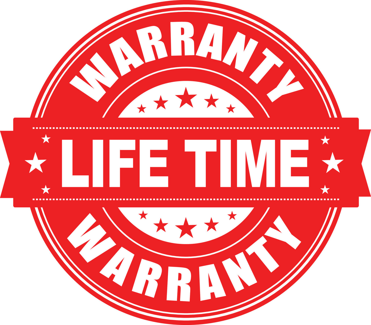 Life time warranty