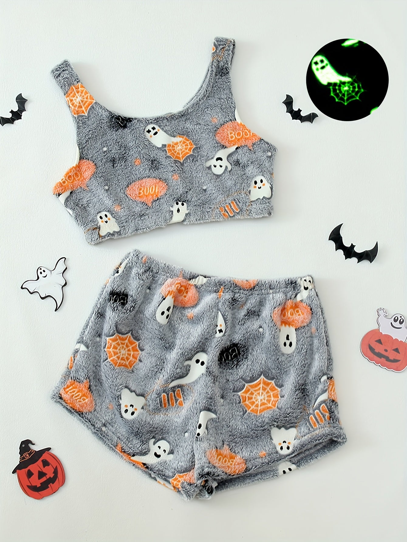 Halloween Luminous Pajama Set