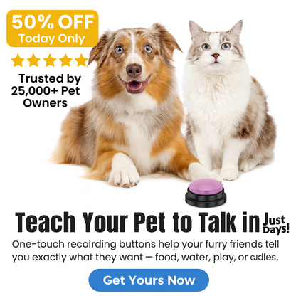 Recordable PET Training Buttons