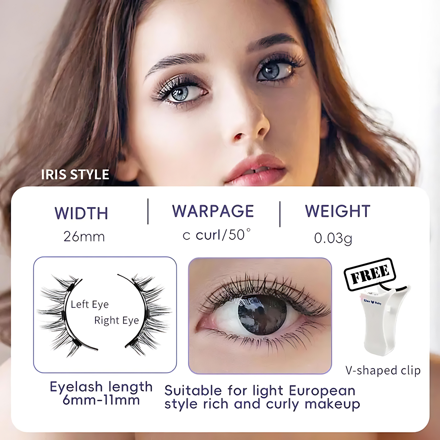 MAGNETIC EYELASHES KIT