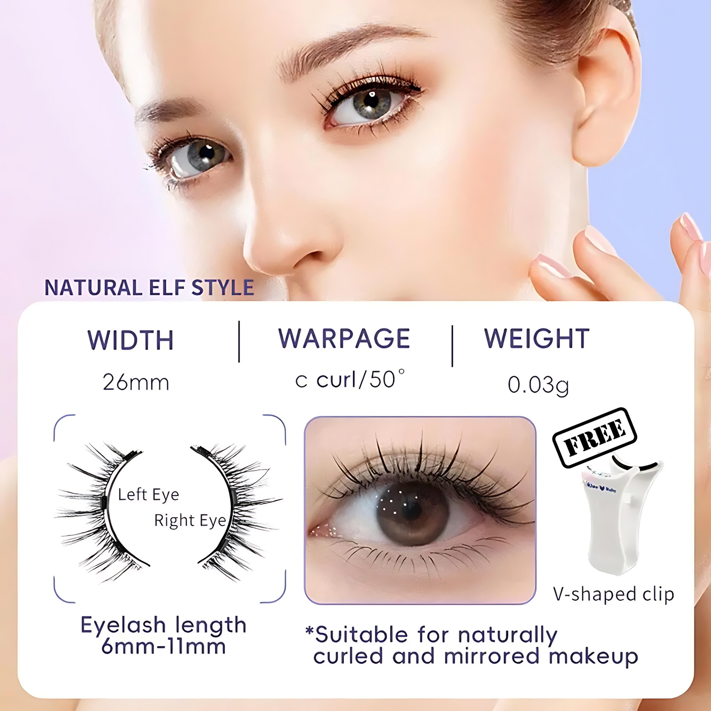 MAGNETIC EYELASHES KIT