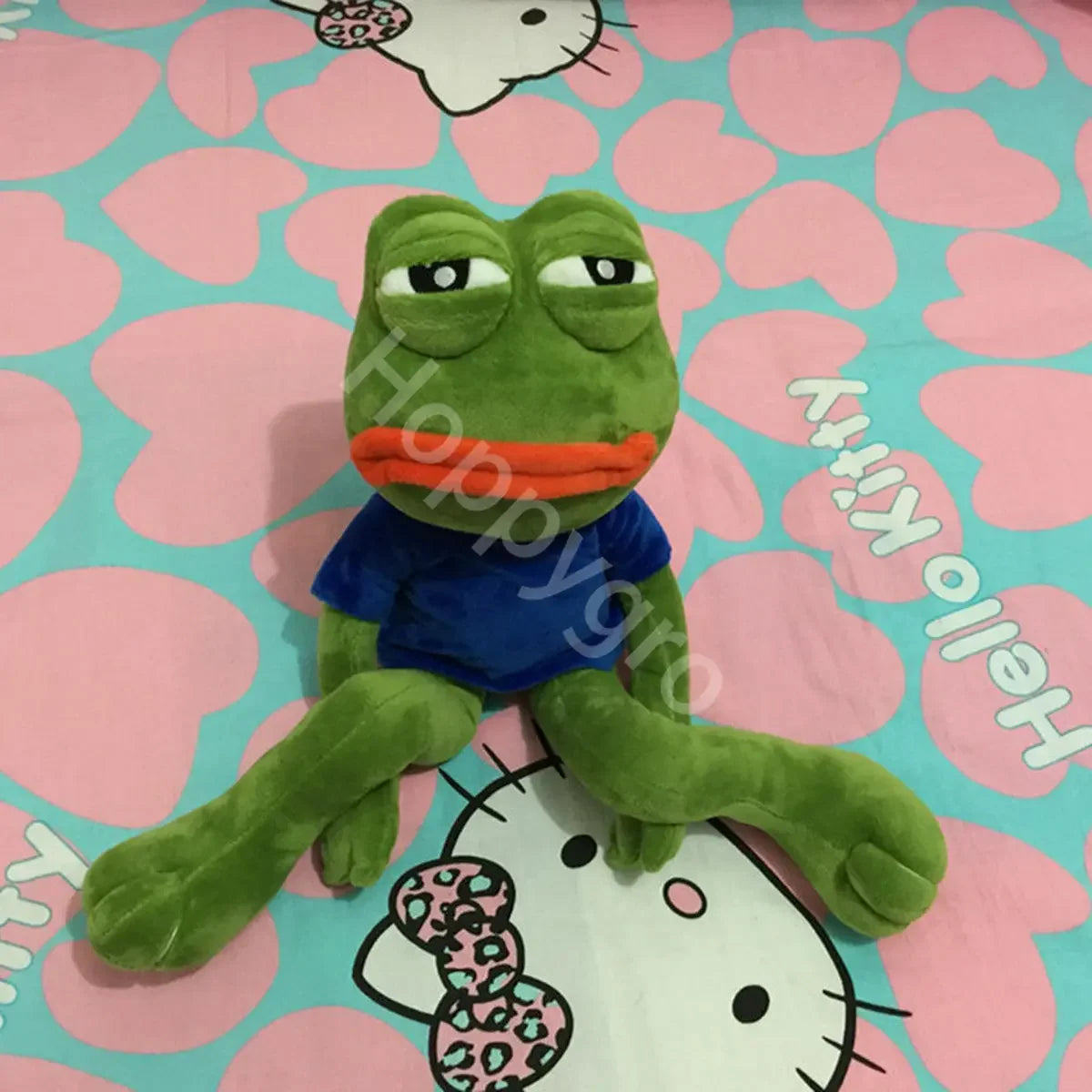 Sad Frog Plush Toy