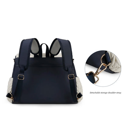 Mommy bag, single shoulder multifunctional. Mommy bag, detachable straps, large capacity