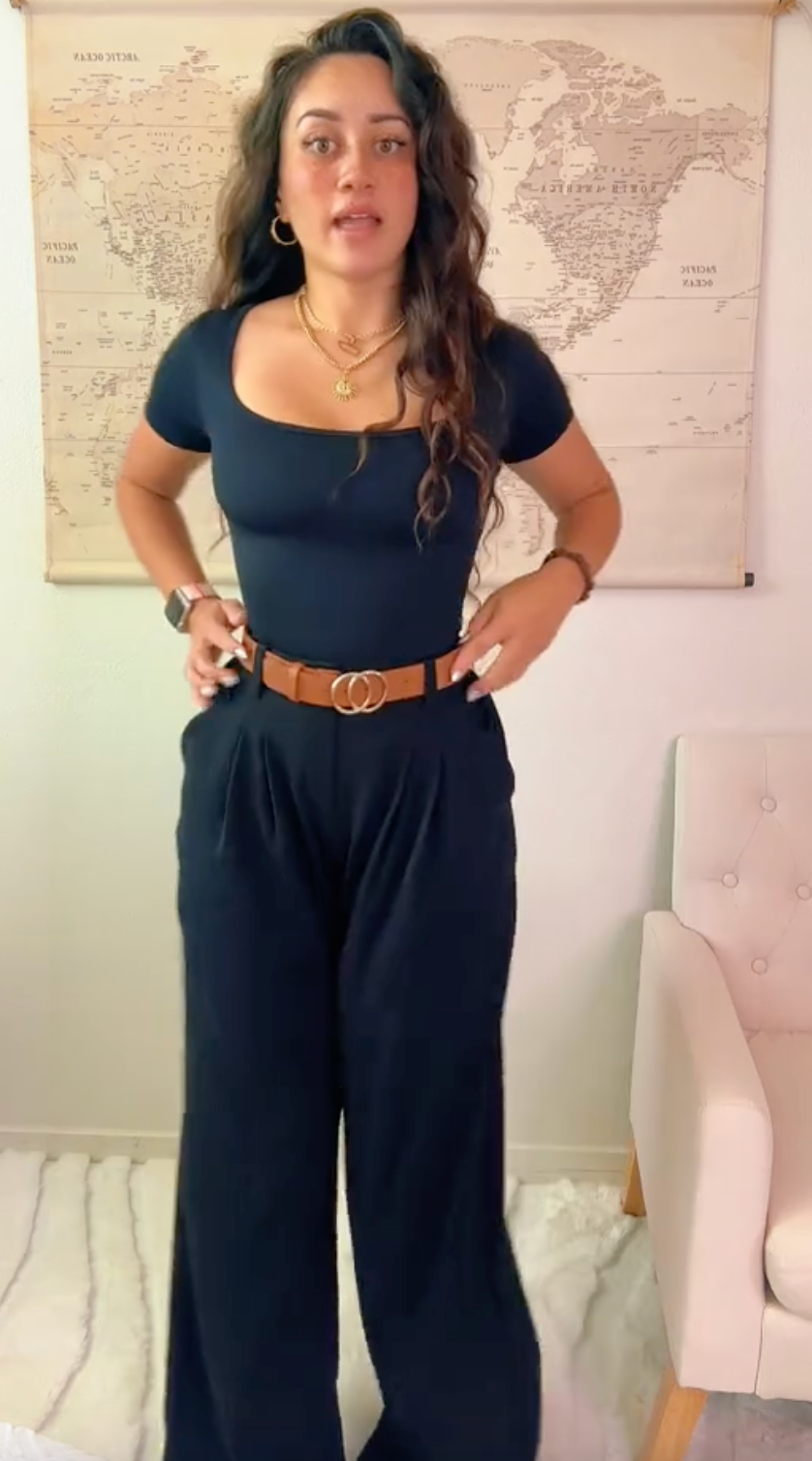 Stretchy Palazzo Pants