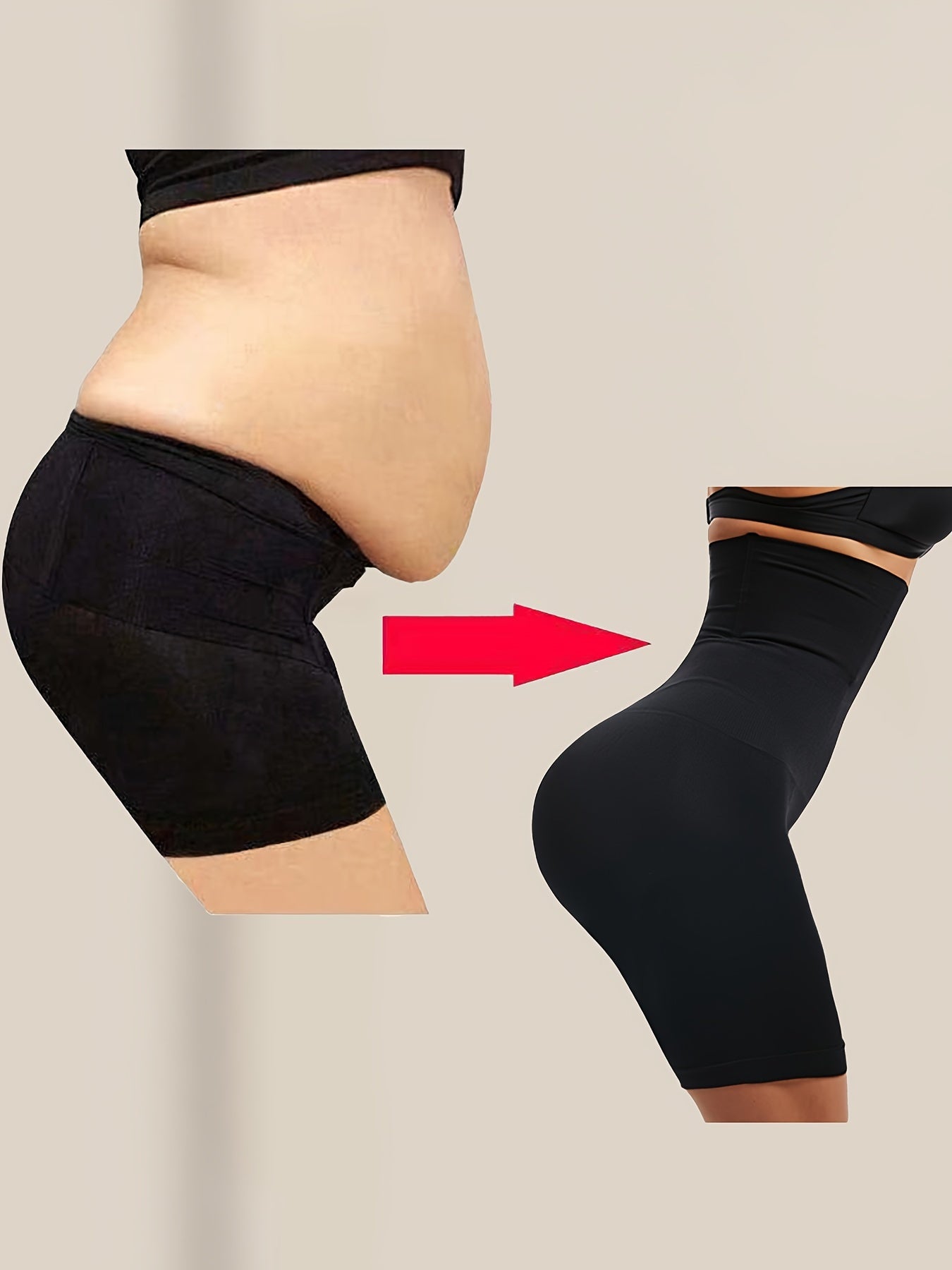 High-Waisted Seamless Body Shaper